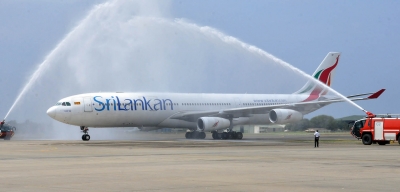 SriLankan Airline makes a beeline for refuelling at Thiruvananthapuram airport | SriLankan Airline makes a beeline for refuelling at Thiruvananthapuram airport