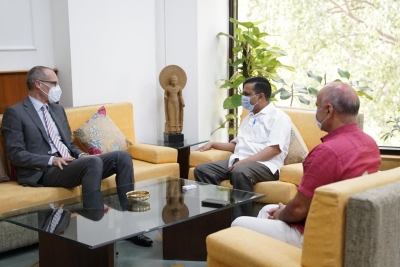 Delhi CM meets Swiss Ambassador to India | Delhi CM meets Swiss Ambassador to India