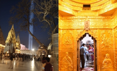 Kashi Vishwanath temple gets 60 kg gold from anonymous donor | Kashi Vishwanath temple gets 60 kg gold from anonymous donor