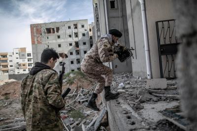 UN-backed Libyan govt targets east-based army in Tripoli | UN-backed Libyan govt targets east-based army in Tripoli