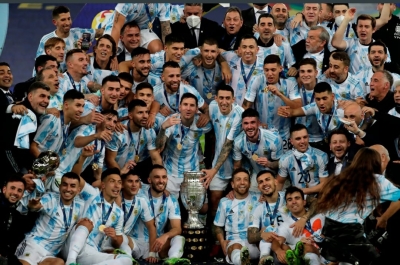 Indians revel in Argentina's win at Copa America | Indians revel in Argentina's win at Copa America