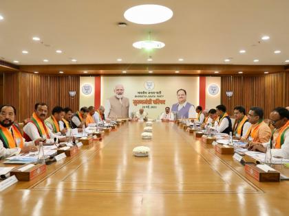 PM Modi meets CMs of BJP-ruled states; 2024 LS polls discussed | PM Modi meets CMs of BJP-ruled states; 2024 LS polls discussed