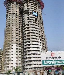 Noida twin tower demolition test blast today | Noida twin tower demolition test blast today