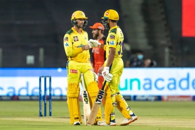 IPL 2022: Gaikwad, Conway fifties set up Chennai's 13-run win over Hyderabad | IPL 2022: Gaikwad, Conway fifties set up Chennai's 13-run win over Hyderabad