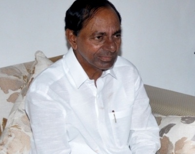 KCR, Governor lead Telangana in lighting lamps | KCR, Governor lead Telangana in lighting lamps