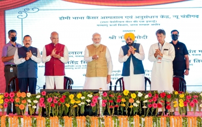 It's equally important to develop health services: Modi at Punjab cancer hospital opening | It's equally important to develop health services: Modi at Punjab cancer hospital opening