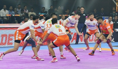 PKL 9: Parteek Dahiya Helps Gujarat Giants Register Come From Behind Victory | PKL 9: Parteek Dahiya Helps Gujarat Giants Register Come From Behind Victory