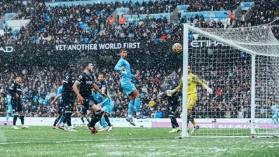 Premier League: City overcome Hammers to move back to second spot | Premier League: City overcome Hammers to move back to second spot