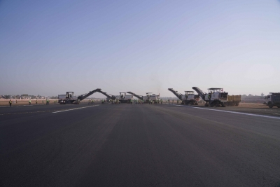 SVPIA sets a national record in runway work | SVPIA sets a national record in runway work