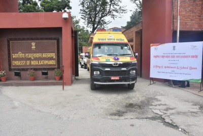 India gifts 75 ambulances, 17 school buses to Nepali organisations | India gifts 75 ambulances, 17 school buses to Nepali organisations