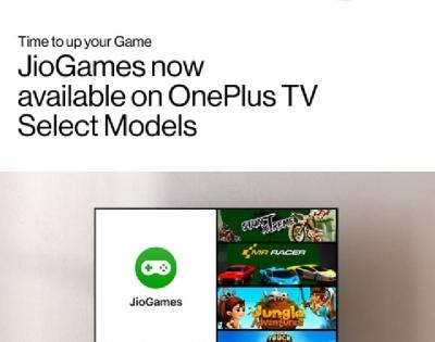 JioGames brings curated library of games to OnePlus TVs | JioGames brings curated library of games to OnePlus TVs