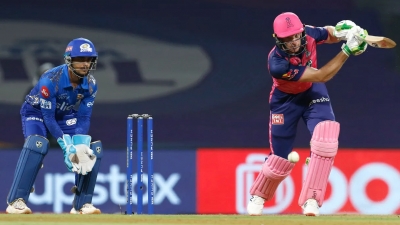 IPL 2022: Mumbai Indians restrict Rajasthan Royals to 158/6 despite Buttler's fifty | IPL 2022: Mumbai Indians restrict Rajasthan Royals to 158/6 despite Buttler's fifty