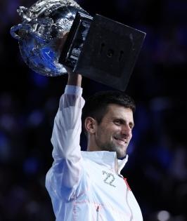 Australian Open: Djokovic downs Tsitsipas to win 10th Melbourne title, joins Nadal on 22 Grand Slam crowns | Australian Open: Djokovic downs Tsitsipas to win 10th Melbourne title, joins Nadal on 22 Grand Slam crowns Australian Open: Djokovic downs Tsitsipas to win 10th Melbourne title, joins Nadal on 22 Grand Slam crowns | Australian Open: Djokovic downs Tsitsipas to win 10th Melbourne title, joins Nadal on 22 Grand Slam crowns