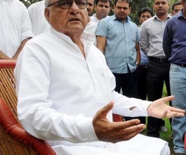 Hooda demands resignation of BJP minister accused of molestation | Hooda demands resignation of BJP minister accused of molestation