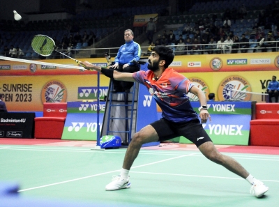 India Open: Srikanth loses to Axelsen, bows out in first round | India Open: Srikanth loses to Axelsen, bows out in first round