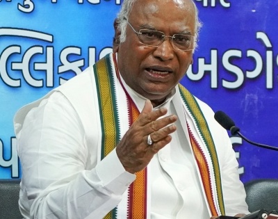 Cong presidential poll: Kharge seeks support of party delegates from Guj | Cong presidential poll: Kharge seeks support of party delegates from Guj