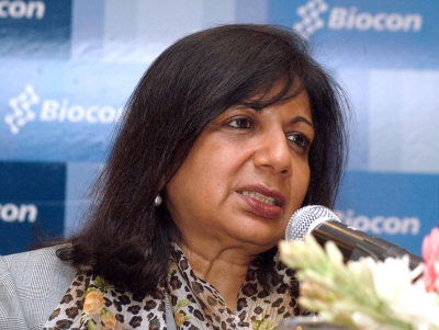 Kiran Mazumdar Shaw moots COVID-19 blood bank in Telangana | Kiran Mazumdar Shaw moots COVID-19 blood bank in Telangana