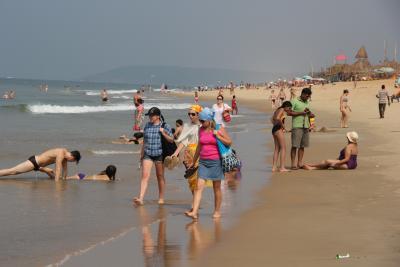 Tourists riding vehicles on Goa beaches to be booked | Tourists riding vehicles on Goa beaches to be booked