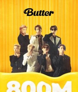 'Butter' becomes 8th BTS video to cross 800 mn YouTube views | 'Butter' becomes 8th BTS video to cross 800 mn YouTube views
