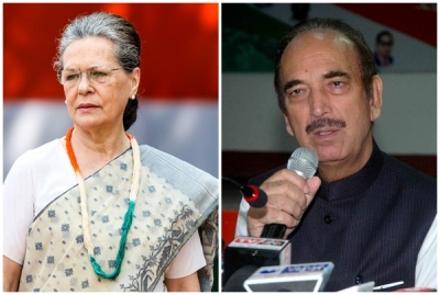 After Azad, Sonia now meets Anand Sharma & Manish Tewari | After Azad, Sonia now meets Anand Sharma & Manish Tewari After Azad, Sonia now meets Anand Sharma & Manish Tewari | After Azad, Sonia now meets Anand Sharma & Manish Tewari