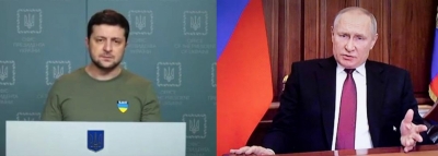 Zelensky urges 'meaningful negotiations on peace' with Russia | Zelensky urges 'meaningful negotiations on peace' with Russia