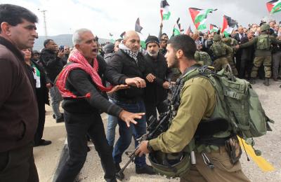 Over 40 protesters injured in Gaza clashes | Over 40 protesters injured in Gaza clashes