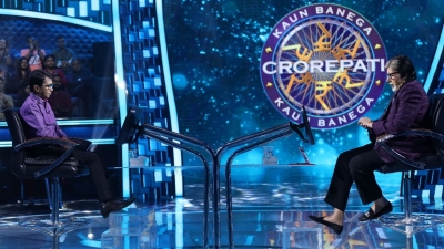 Big B gives a surprise to 'KBC 14' contestant | Big B gives a surprise to 'KBC 14' contestant