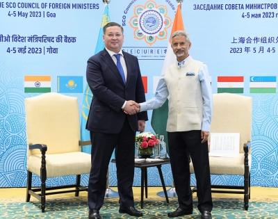 Jaishankar discusses economy, digital cooperation with Kazakh, Tajik counterparts | Jaishankar discusses economy, digital cooperation with Kazakh, Tajik counterparts