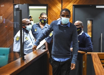 South African court denies bail application of Parliament fire suspect | South African court denies bail application of Parliament fire suspect