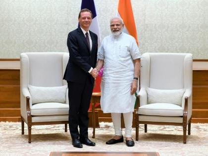 Macron's diplomatic adviser calls on PM Modi | Macron's diplomatic adviser calls on PM Modi Macron's diplomatic adviser calls on PM Modi | Macron's diplomatic adviser calls on PM Modi