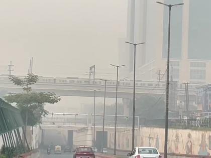 Delhi air quality slightly improves to 'moderate' | Delhi air quality slightly improves to 'moderate'