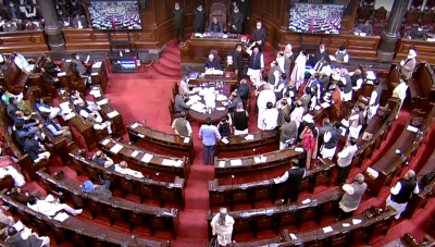 Amid opposition boycott, Rajya Sabha passes two bills | Amid opposition boycott, Rajya Sabha passes two bills