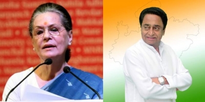 Kamal Nath meets Sonia Gandhi to discuss 'one person one post' in MP | Kamal Nath meets Sonia Gandhi to discuss 'one person one post' in MP