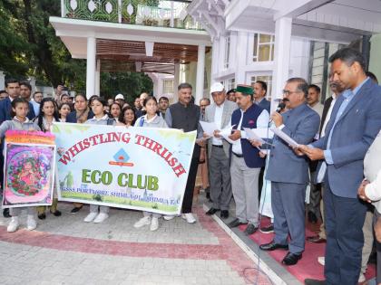Himachal to frame policy to find plastic alternatives: Sukhu | Himachal to frame policy to find plastic alternatives: Sukhu
