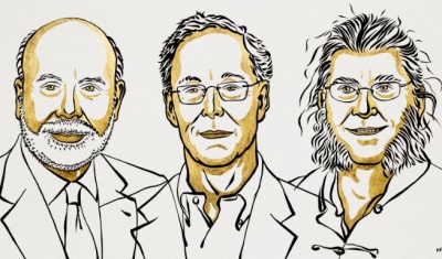 American trio wins Nobel for Economics | American trio wins Nobel for Economics