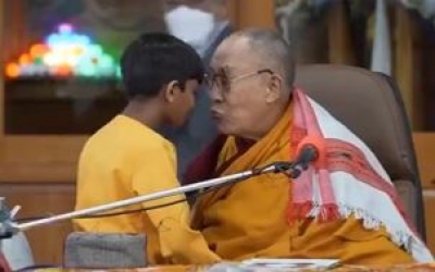 Dalai Lama apologises to boy, his family | Dalai Lama apologises to boy, his family