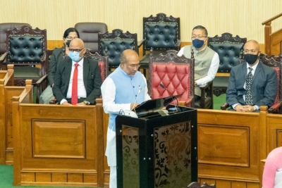 New Manipur Assembly members take oath | New Manipur Assembly members take oath