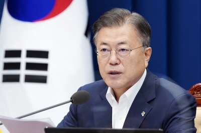 S.Korean President's approval rating rises: Poll | S.Korean President's approval rating rises: Poll