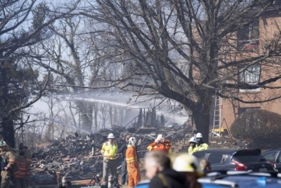 14 injured, over 200 displaced after US apartment complex blast | 14 injured, over 200 displaced after US apartment complex blast