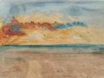 J.M.W. Turner's arresting watercolour sunrise over the sea | J.M.W. Turner's arresting watercolour sunrise over the sea