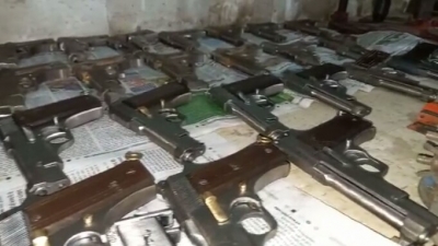 Illegal gun factory unearthed in Bihar | Illegal gun factory unearthed in Bihar
