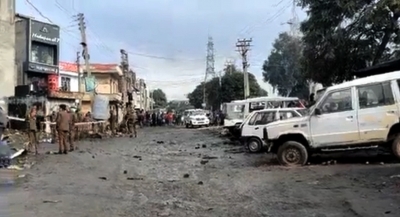 J&K LG condemns blasts in Jammu's Narwal | J&K LG condemns blasts in Jammu's Narwal J&K LG condemns blasts in Jammu's Narwal | J&K LG condemns blasts in Jammu's Narwal