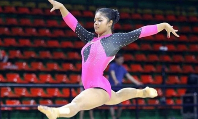Gymnast Pranati wins quota for Olympic Games | Gymnast Pranati wins quota for Olympic Games