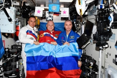 NASA slams Russian cosmonauts for anti-Ukraine propaganda in space | NASA slams Russian cosmonauts for anti-Ukraine propaganda in space