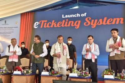 To ensure safety, Assam CM flags off 4 World Bank-funded catamaran vessels | To ensure safety, Assam CM flags off 4 World Bank-funded catamaran vessels