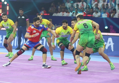 PKL 9: Sachin stars in Patna Pirates' nail-biting victory over U.P. Yoddhas | PKL 9: Sachin stars in Patna Pirates' nail-biting victory over U.P. Yoddhas