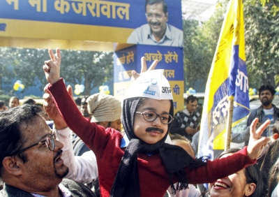 MCD poll results: AAP gets 134 out of 250 wards | MCD poll results: AAP gets 134 out of 250 wards
