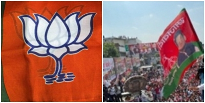 BJP-SP face-off in UP bypoll | BJP-SP face-off in UP bypoll