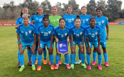 Football: Indian women go down 1-2 to Jordan in first friendly | Football: Indian women go down 1-2 to Jordan in first friendly
