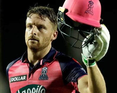 IPL 2022: Buttler's ton, Samson and Hetmyer cameos take Royals to 217/5 against KKR | IPL 2022: Buttler's ton, Samson and Hetmyer cameos take Royals to 217/5 against KKR